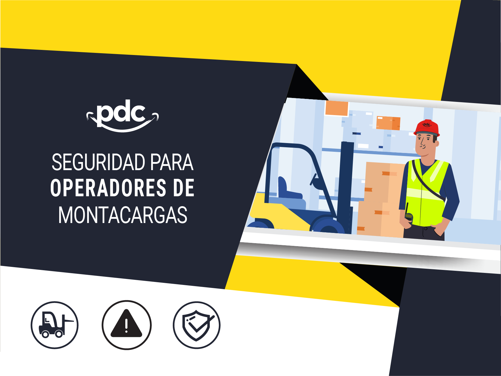 Seguridad para operadores de montacargas