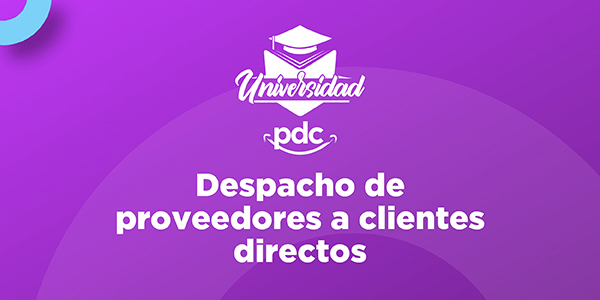 Despacho de proveedores a clientes directos