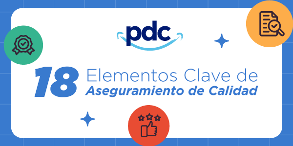 18 elementos clave de aseguramiento de calidad