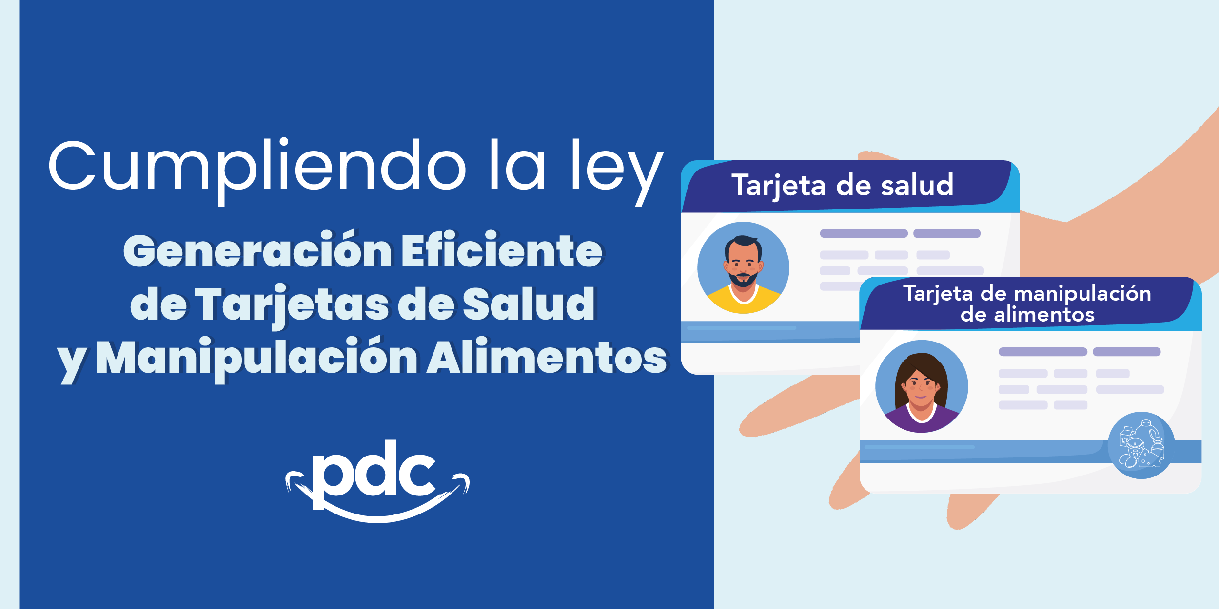 Cumpliendo con la Ley: Generación Eficiente de Tarjetas de Salud y Manipulación Alimentos