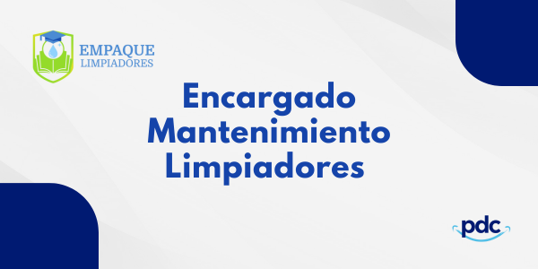 Encargado Mantenimiento Limpiadores 