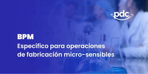 BPM Específico para operaciones de fabricación micro-sensibles